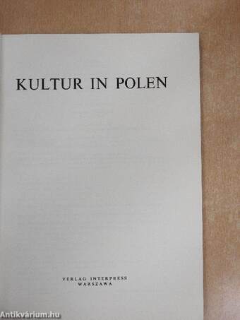 Kultur in Polen