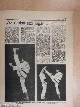 Taekwon-do - Európa bajnokság 1984/2.