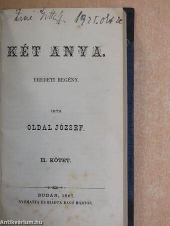 Két anya I-II.