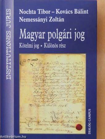 Magyar polgári jog - Kötelmi jog
