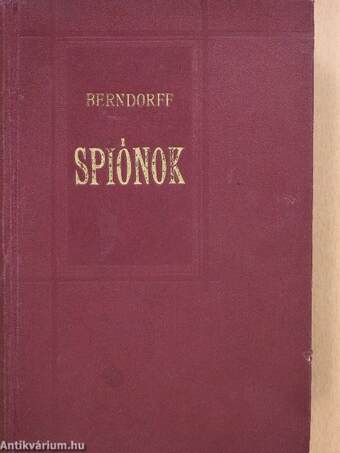 Spiónok (aláírt példány)