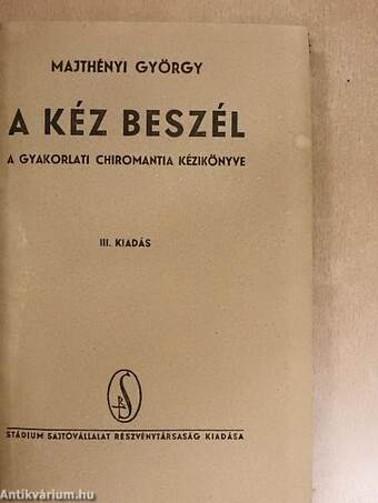 A kéz beszél