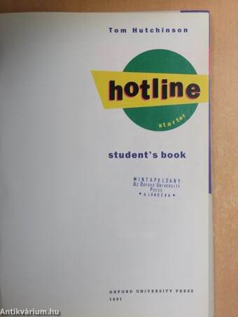 Hotline - Starter - Student's Book