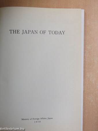 The Japan of Today