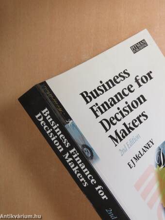 Business Finance for Decision Makers