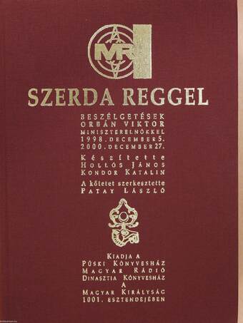 Szerda reggel (dedikált példány)