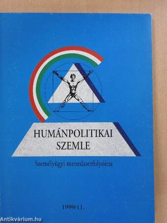 Humánpolitikai szemle 1999. november