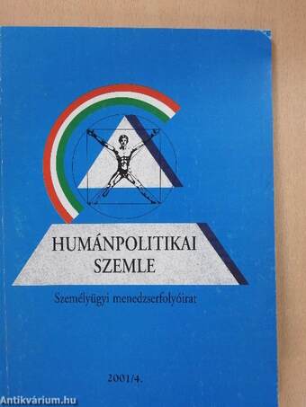 Humánpolitikai szemle 2001. április