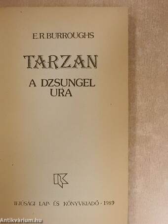 Tarzan a dzsungel ura