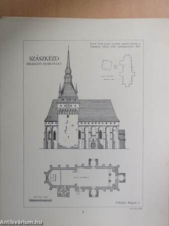 A budapesti magyarkirályi állami felső épitő ipariskola 1912. évi szünidei felvételei I. (hiányos)