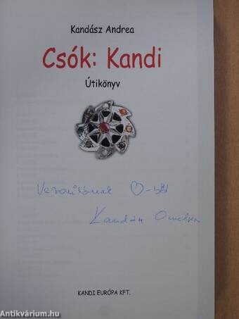 Csók: Kandi 1. - DVD-vel (dedikált példány)