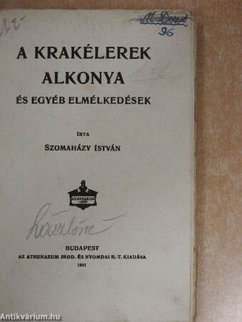 A krakélerek alkonya