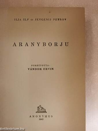 Aranyborju