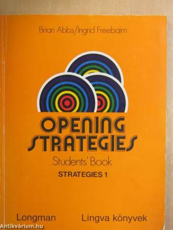 Opening Strategies - Students' Book