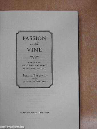 Passion on the Vine