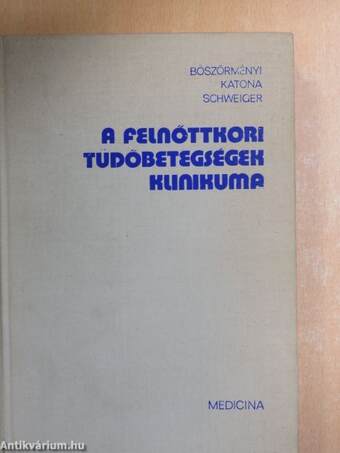 A felnőttkori tüdőbetegségek klinikuma