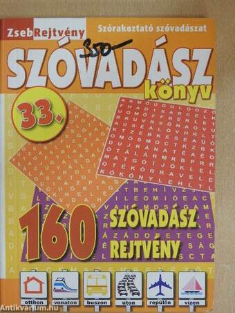 Szóvadász könyv 33.