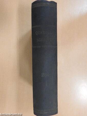 Theologisch-praktische Quartal-Schrift 1894/1-4. (gótbetűs)