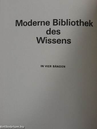 Moderne Bibliothek des Wissens 2.