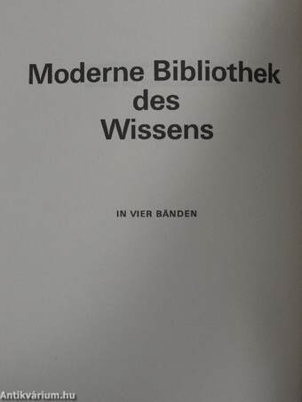 Moderne Bibliothek des Wissens 4.