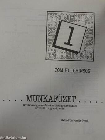 Project English 1. - Munkafüzet