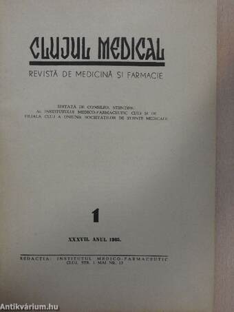 Clujul medical 1. 1965