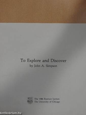 To Explore and Discover