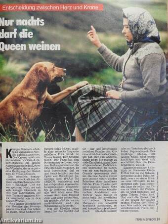 Frau im Spiegel April 1992