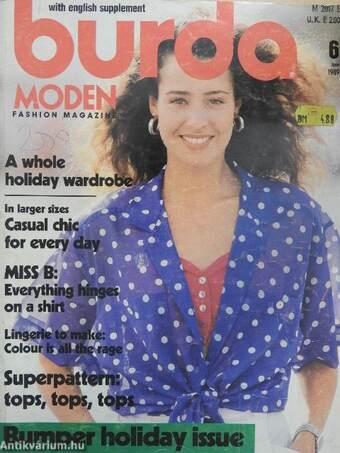 Burda Moden 6. June 1989