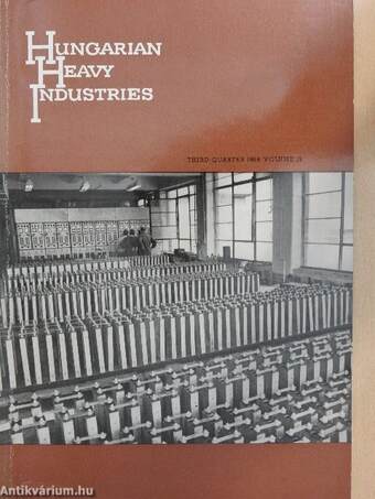 Hungarian Heavy Industries 1969/19. Technical Quarterly of the hungarian Chamber of Commerce - third quarter 1969. Volume 19.