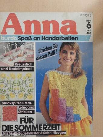 Anna Burda Juni 1986