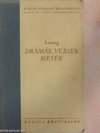 Drámák, versek, mesék