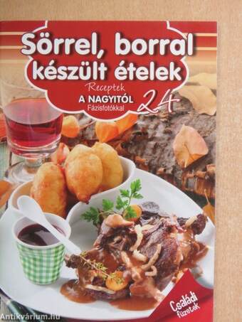 Sörrel, borral készült ételek