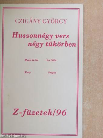 Huszonnégy vers négy tükörben