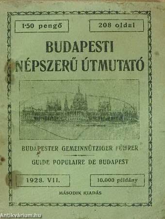 Budapesti népszerű útmutató 1928/VI.