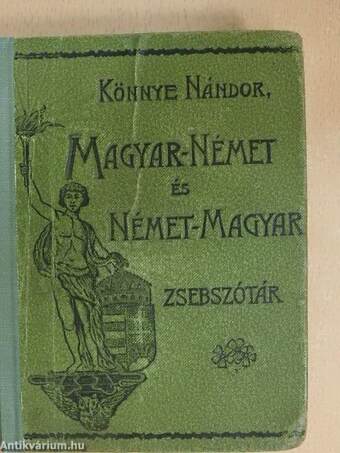 Magyar-német és német-magyar zsebszótár I-II.