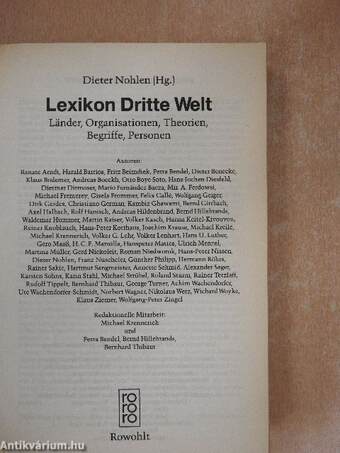 Lexikon Dritte Welt