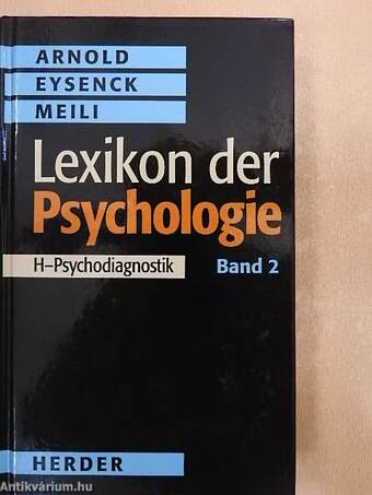 Lexikon der Psychologie 1-3.