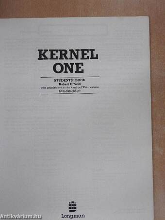 Kernel One - Students' Book