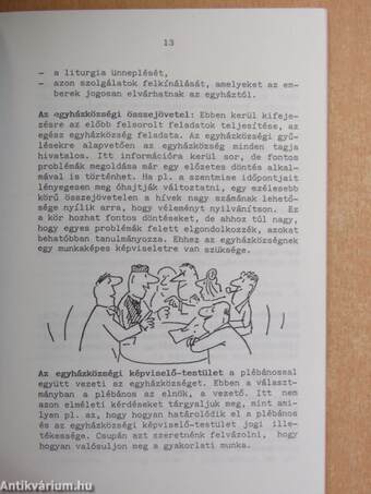 Egyházközségi képviselő-testület - mi az?