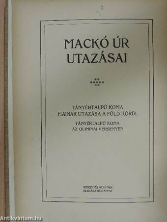 Tányértalpú koma fiainak utazása a Föld körül