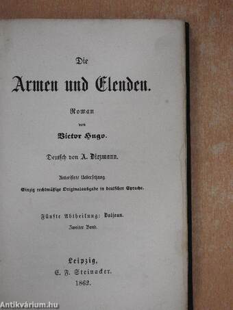 Die Armen und Elenden X. (gótbetűs) (töredék)