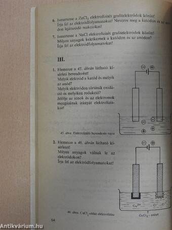 Kémiai feladatok a beszámolókhoz és a vizsgákhoz