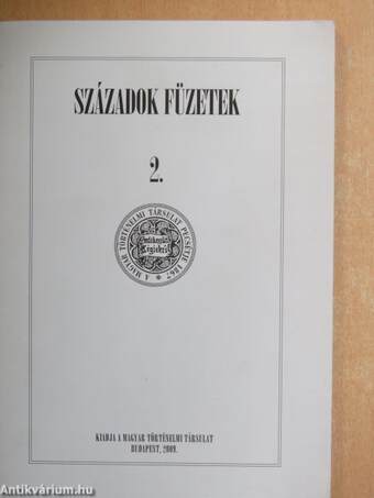 Századok füzetek 2. 