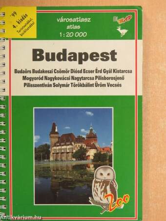 Budapest városatlasz