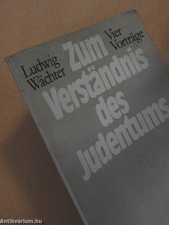 Zum Verständnis des Judentums