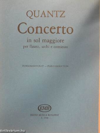 Concerto in sol maggiore