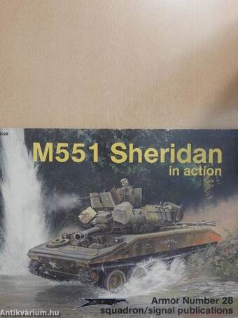 M551 Sheridan in action