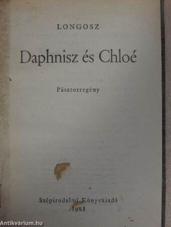 Daphnisz és Chloé