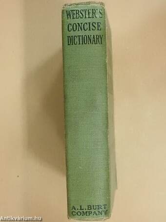 Webster's concise dictionary of the English Language